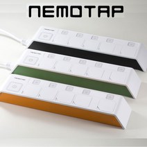 네모탭 3구 4구 5구 멀티탭 멀티콘센트, 오렌지, 네모탭 5구 개별형 1.5m, 1.5m, 1개