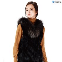 대한민국 모피 1세대 (홈쇼핑방영) 대동모피 7503 밍크베스트 블랙