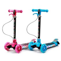 꾸꾸 아동용 젤리 킥보드, 블루