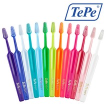 테페 셀렉트 SOFT 칫솔 6개 치과용 치아 교정 잇몸, 1개, 6개입