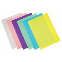 대흥 FS001 PP 클리어 홀더 A4(일반형 10개입), 보라