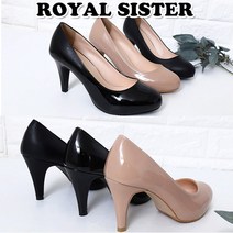 [RS]A2R 8091 8cm 여성 쿠션 속가보시 면접겸용 구두 미들힐 펌프스힐