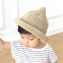 뿌뿌룰루 꼬깔채플린 아기모자