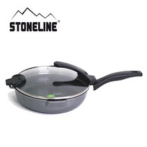 독일명가 스톤라인 프리미엄 인덕션 팬, 퓨처 24cm(유리뚜껑포함)
