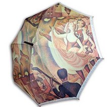 헬로레인캣츠 쇠라 캉캉춤오후 명화 장우산