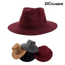스웨이드페도라 (중절모/중절모자/스웨이드모자/페도라/페도라모자/포크파이/버킷햇/플로피햇/햇모자/여름벙거지/남자중절모/남성중절모/여성버킷햇/여성중절모/여자페도라/여자모자)