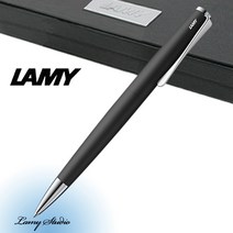 라미 스튜디오 매트블랙 267 볼펜 [무료선물포장], 각인있음