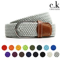 체커 CK-C001-G 16컬러 스판 캐주얼 벨트