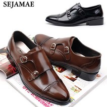 세자매 잘빠진 라인 인기아이템 남자구두 더블버클