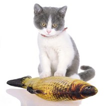 퀸펫 참붕어 캣닙쿠션 고양이 장난감, 대(60cm), 999개