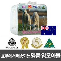 Woolcomfort 호주에서 배송되는 명품 정품 양모이불, Double(210X180)