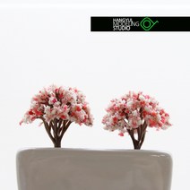 벚꽃나무모형/2PCS/테라리움/모형재료