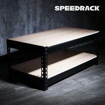 스피드랙 인더스트리얼 조립식 TV거실장, 02.가로800x깊이x400x높이420(mm) / 화이트프레임