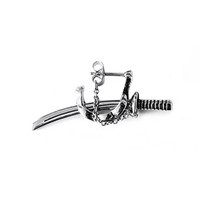 [핑팝] 사무라이 장검 귀걸이