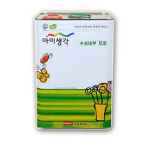 삼화페인트 아이생각 수성내부프로 친환경페인트 18L 무광, 화이트, 1개
