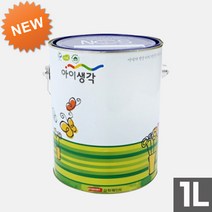 [삼화페인트] 아이생각 수성내부프로 친환경페인트 - 1L 무광, 0069C