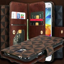 2018년신제품 LG G6 전용 G600 티커버 체크바둑무늬 프리미엄 다이어리 카드 휴대폰 케이스