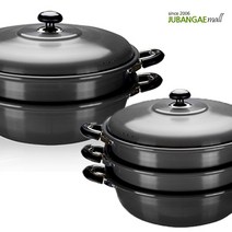 경질 찜솥 2단찜솥 3단찜솥 찜기 조개찜 랍스타찜 해물찜 만두 송편 떡 요리 대형 업소 명절 찜솥, 1개, 내경 42cm
냄비솥 14.5cm
채반 10cm