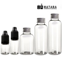 마타바 다용도 공병 모음 용기세트, 1Ea, 02.10ml_뾰족캡(검정뚜껑)