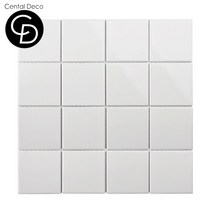중앙데코 시트라인 벽 바닥타일 모자이크타일 (10장이상 사은품증정), 01-11 73mm B1001 화이트유광, 1장