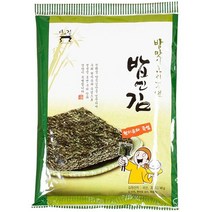 밥엔김 밥맛이 그리울땐 현미유와 죽염 도시락김 16g(4g 4입) 10개