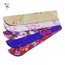 비단부채집(23cm) x 10개 세트 (색상랜덤), 1세트