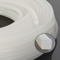 실리콘사각패킹 (가로14mm*세로14mm) - 5M(반투명)