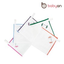 [베이비앙] 국내산 무형광 천기저귀&가제손수건&40수 아기목욕타올(오후5시이전 주문건 다음날도착), 14_순면 어린이집 가제손수건 그린, 1장