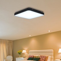 라이팅에버 삼성칩 국산 LED방등 60W (옵션선택) 천장등/실링라이트, 밀레화이트방등(삼성칩)60W