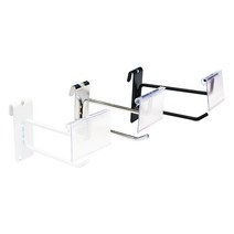 메쉬망 이중후크/망후크/휀스망 부속/매장 진열 수납, 200mm, 블랙