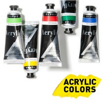 알파 아크릴물감 50ml 95색 낱색, $WMQ_906 Naples Yellow