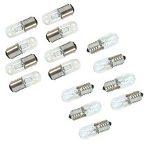 velton 꼬마전구 파이롯트램프E10 10개세트 6.3V12V24V, 9S소켓 샤시 나비타입(1개발송), 10개