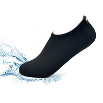 뉴베라 블랙_아쿠아슈즈_심플 skin sandal Black