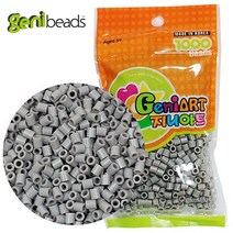 지니비즈(GENIBEADS) 리필용 싱글비즈_지니비즈 1000비즈, 그레이, 1개