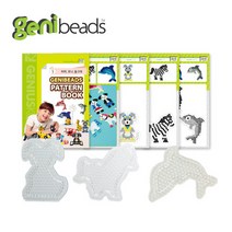 지니비즈(GENIBEADS) 멀티모양판세트, No.7 퍼피, 포니, 돌고래, 1개