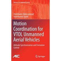 Motion Coordination for Vtol Unmanned Aerial Vehicles: Attitude Synchronisation and Formation Control Hardcover, Springer