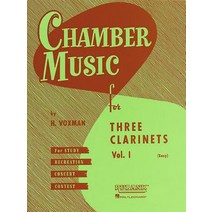 Chamber Music for Three Clarinets Vol. 1 (Easy) Paperback, Rubank Publications