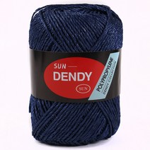 마마니트 댄디실 댄디뜨개실, 04 네이비, 1개
