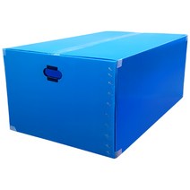 세화파렛텍 이사박스 세트(3개1세트)(10호), 파랑, 3개