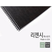카피어랜드 플라스틱링제본기 NEW Probind 2 정품, 1box, 제본종이고급표지-리전시(100장)-흑색-A4