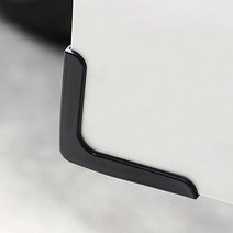BRICX 자동차 모서리 도어 가드 엣지 문콕방지 스크래치방지 차량용품, 뒷좌석2P-화이트