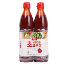 해찬들 새콤달콤 초고추장, 1.05kg, 2개