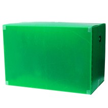 플박 이사박스 5T의류박스 이불박스, 그린 의류