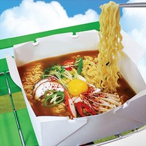 쿡인페이퍼 종이냄비 1인용 550cc(라면1개 4P) 냄비, 1세트, 4개