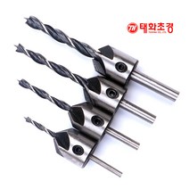 태화 사라기리세트 3 4 5 6mm 목공 나무 SET 사라드릴비트 이중기리