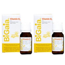 바이오가이아 유산균 비타민 D3 10ml (독일), 2개
