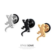 스타일썸 도마뱀 써지컬스 피어싱 귀걸이