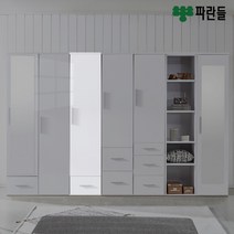 파란들 페리 1단 틈새 서랍옷장 ch, 그레이투톤