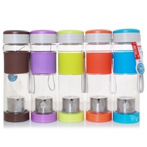 제이가든 트라이탄 휴대용 티 보틀 스포츠 등산 물병 500ml, 트라이탄물병_오렌지, 1개