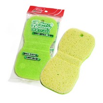 하우스구디 HG짝짝이셀루포스수세미(대) 청수세미 스폰지수세미, 10개, 1p